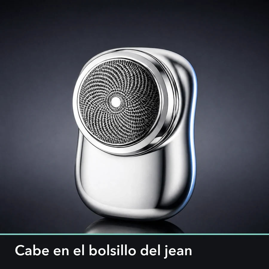 Treinta Segundos · mini afeitadora de bolsillo